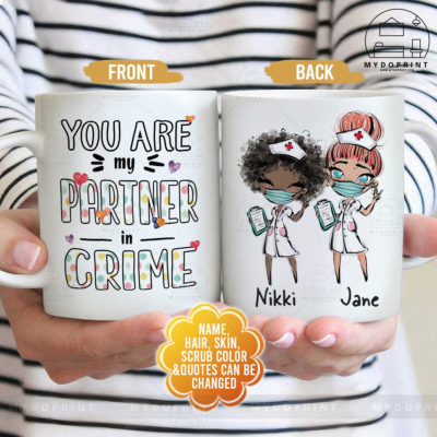 Nurse Squad Personalized Mug 4 mk partener optimized