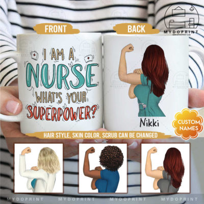 Nurse Strong Ver 2 Personalized Mug 5 2879f8cc 08c7 11ec b75d 0242ac120002 mockup ly 2 xa nhieumau optimized