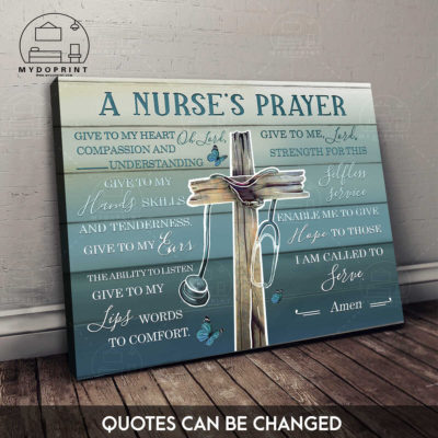 A Nurse's Prayer The Old Rugged Cross & Stethoscope Ver 2 Canvas Wall Art 3 f2719086 17a6 11ec adca 0242ac120002 ngang 2 copy optimized