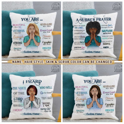 A Nurse's Prayer Personalized Canvas / Linen Pillow 1 44d15119 1b60 11ec a378 0242ac120002 ngang 1 4hinh optimized