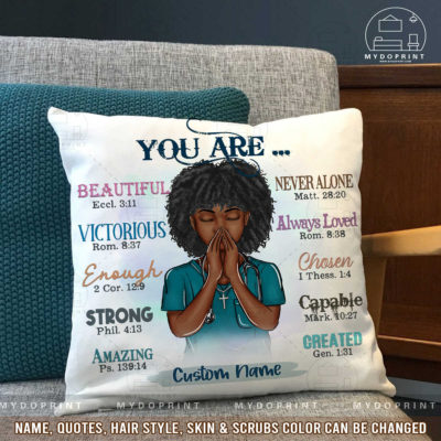 A Nurse's Prayer Personalized Canvas / Linen Pillow 3 54736a7d 1b60 11ec a378 0242ac120002 pillow 013769 optimized