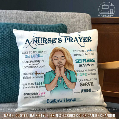 A Nurse's Prayer Personalized Canvas / Linen Pillow 4 6b958d23 1b60 11ec a378 0242ac120002 pillow 01325 optimized