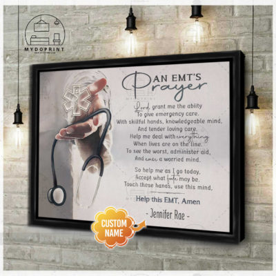 An EMT's Prayer Jesus Reaching Hand With Stethoscope Personalized Canvas Wall Art 2 e7c2f0db 1db0 11ec 850f 0242ac120002 cv ngang new frame optimized
