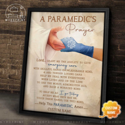 Take My Hand A Paramedic's Prayer Personalized Canvas Wall Art 2 ee7deabc 1db7 11ec 850f 0242ac120002 2 optimized