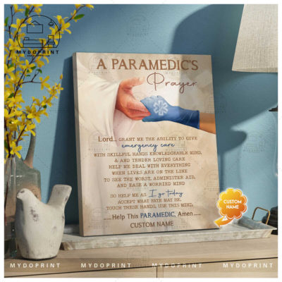 Take My Hand A Paramedic's Prayer Personalized Canvas Wall Art 3 f40f281c 1db7 11ec 850f 0242ac120002 canvas doc20x24 optimized