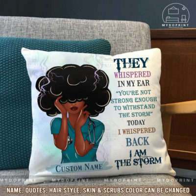 I Am Storm Personalized Canvas / Linen Pillow 1 fda1ae48 1ebb 11ec 850f 0242ac120002 pillow 012 optimized