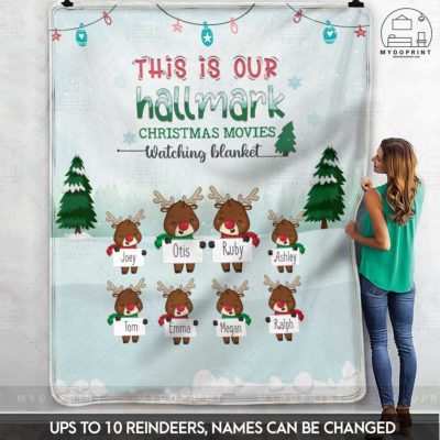 Family Gifts This Is Our Hallmark Christmas Movies Watching Blanket Reindeers Personalized Fleece Blanket 3 1b895d86 3ca2 11ec abe9 0242ac120002 8 optimized