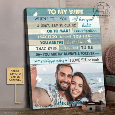 Anniversary Gifts To My Wife Custom Photo Canvas Wall Art 2 6ad3d3b6 4224 11ec abe9 0242ac120002 cv20doc 3