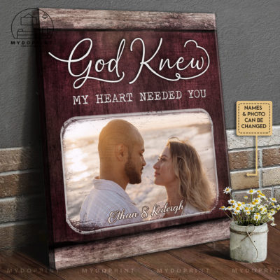 Anniversary Gifts God Knew My Heart Needed You Custom Photo & Names Three Background Color Canvas Wall Art 3 346a442f 5744 11ec 867d 0242ac120002 CANVAS20DOC20NEW1417