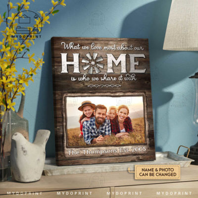 Anniversary Gifts Family Photo What We Love Most About Our Home Personalized Canvas Wall Art 2 f459d0ca 5802 11ec 8cd1 0242ac120002 canvas doc20x242 optimized
