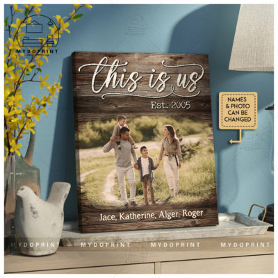 Anniversary Gifts This Is Us Custom Family Photo Canvas Wall Art 3 6f6e6f02 63e7 11ec 918a 0242ac120002 canvas20Doc20x241417