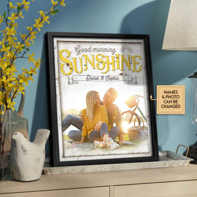 Anniversary Gifts Good Morning Sunshine Custom Photo Canvas Wall Art 2 34d7e5d6 6d12 11ec af43 0242ac120002 canvas doc20x24f optimized