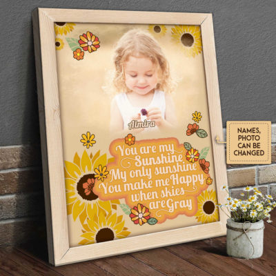 Anniversary Gifts Daughter Gift You Are My Sunshine Custom Photo Retro Canvas Wall Art 3 7994ee24 7449 11ec 8ab5 0242ac120002 canvas doc new optimized