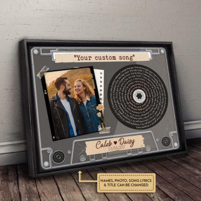 Anniversary Gifts Love Song Lyric Cassette Tape Custom Photo Version 2 Canvas Wall Art 2 08c906be 947d 11ec a538 0242ac120002 ngang 2