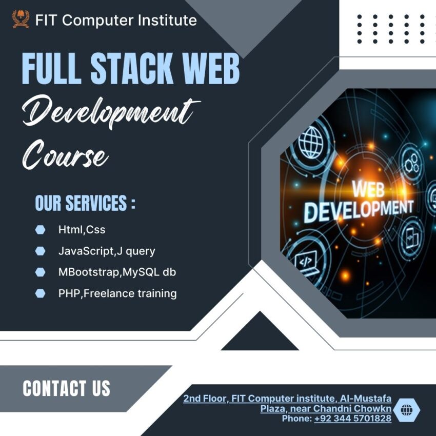 full stack web development course in rawalpindi