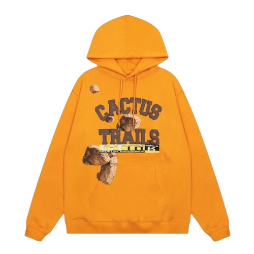 Cactus Trails Orange Hoodie