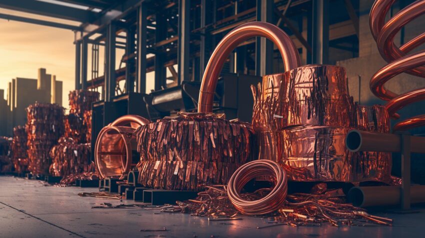 a photo of a copper scrap recycling faci YxOc9ImkS2 afZpLVy 8ow sX5yPjEsR2i8Ztdrylx8pw