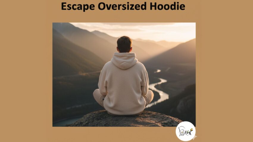 Escape Oversized Hoodie Fitatoo UK