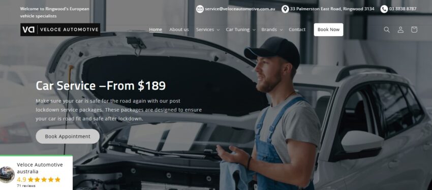 veloceautomotive brand