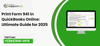 QuickBooks Form 941