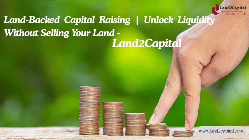 Land Backed Capital Raising