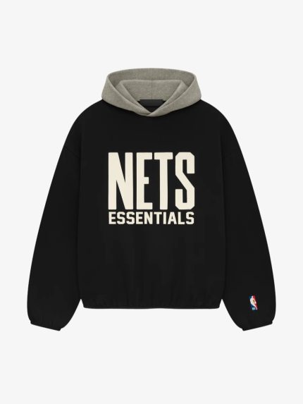 Essentials Nets Hoodie Black 430x573 1