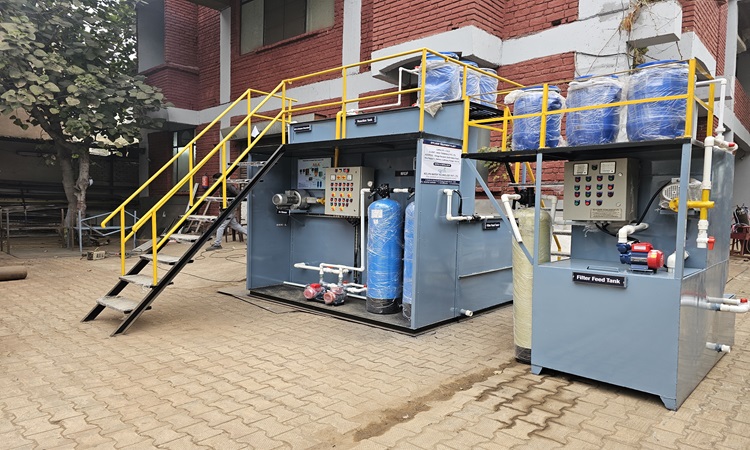 sewage treatment plant