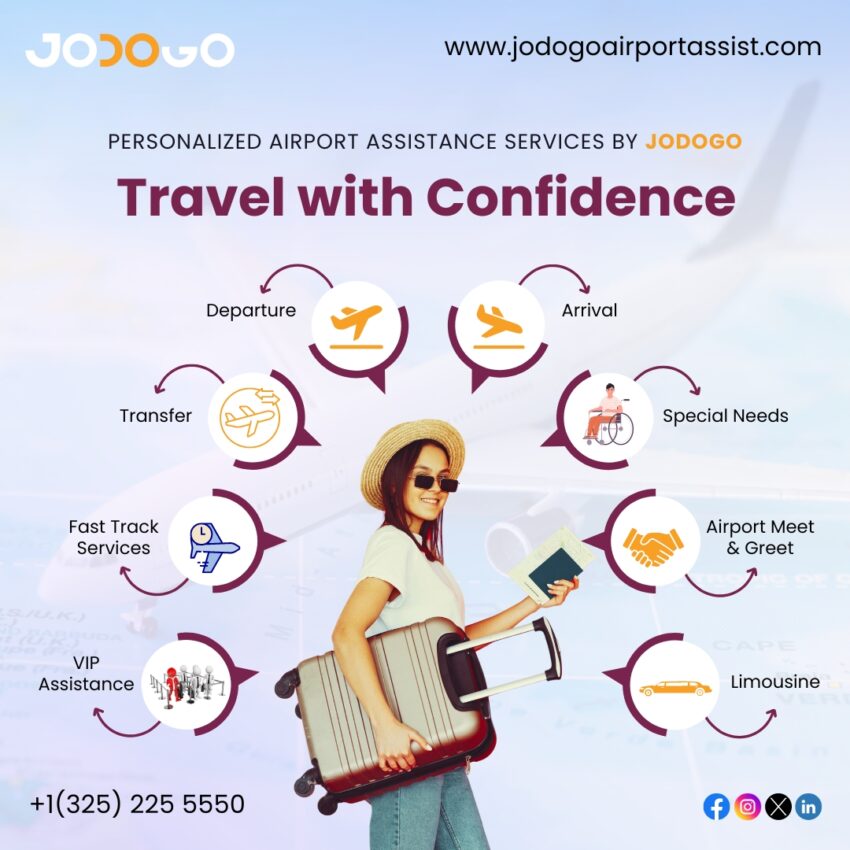 Travel with Confidence Personalized Airport Assistance Services by Jodogo