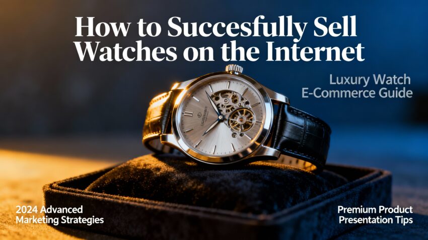 seedream 4.5 exquisite high fashion photography of How to Successfully Sell Watches on the In 0