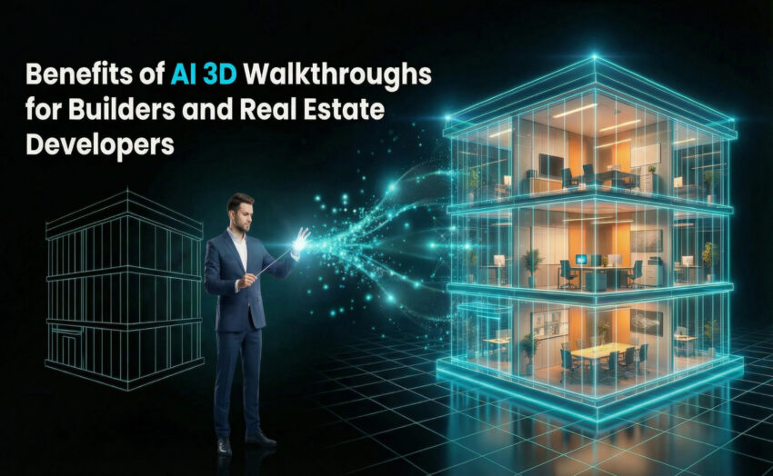 benefits of AI 3D Walkthroughs for builders and real estate developers