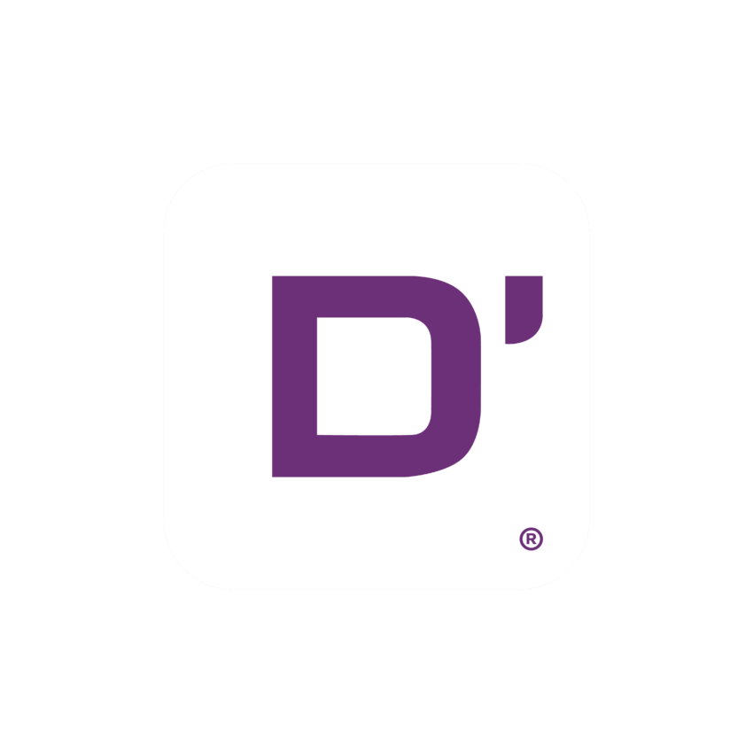 d logo