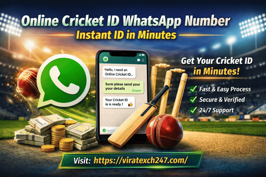 online cricket id whatsapp number 1