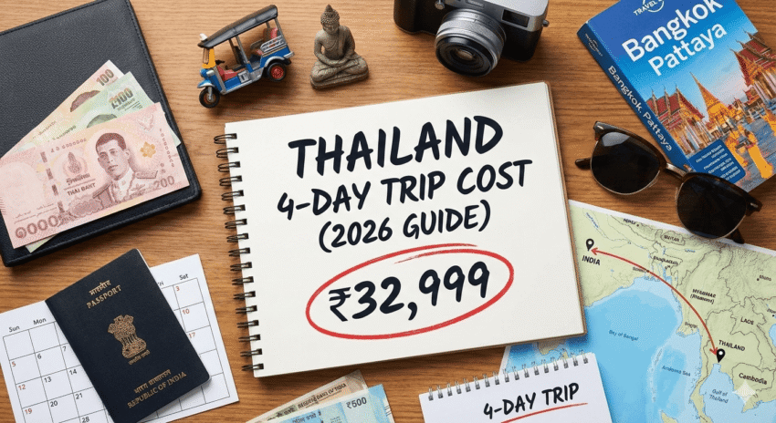 thailand trip cost