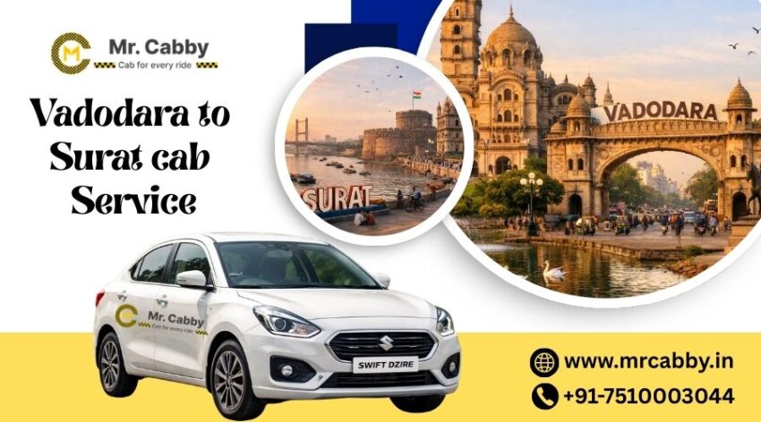 Vadodara to Surat cab Service 1