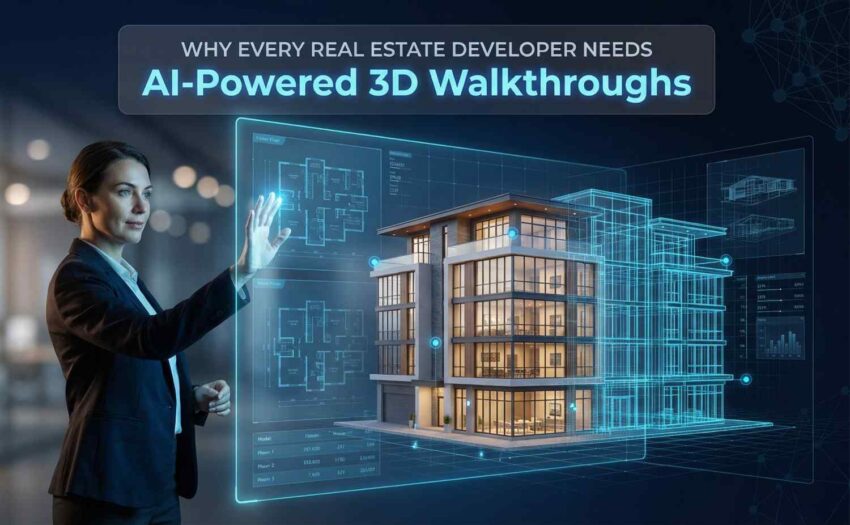 WhyEveryRealEstateDeveloperNeedsAI Powered3DWalkthroughs