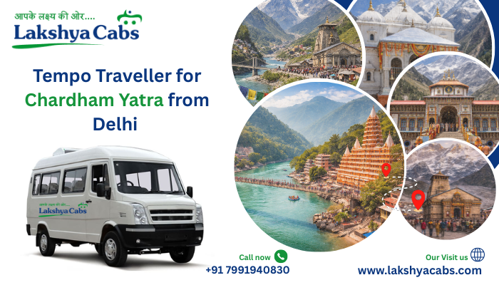 Tempo Traveller for Chardham Yatra from Delhi