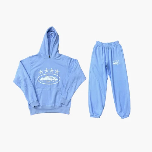 Corteiz 4starz Baby Blue Tracksuit 1