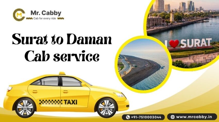 Surat to Daman Cab service 1