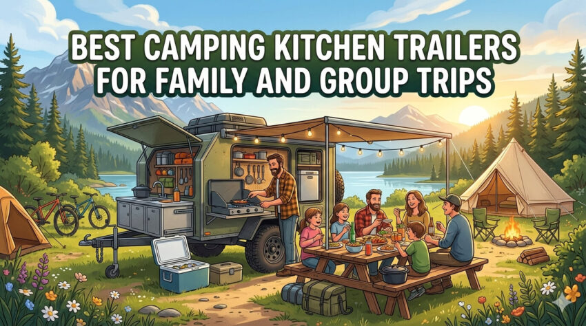 Best Camping Kitchen Trailers for Family and Group Trips