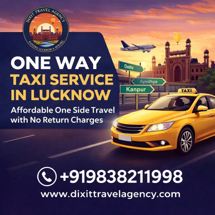 One Way Taxi Service in Lucknow