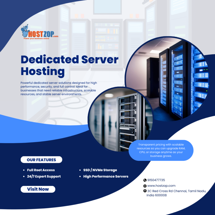 Low Cost Budgets Strategy Using Hostzop Dedicated Server Pricing In India