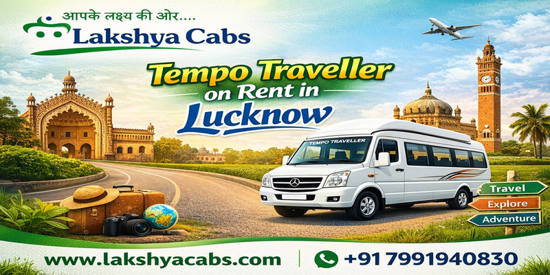tempo traveller on rent in Lucknow