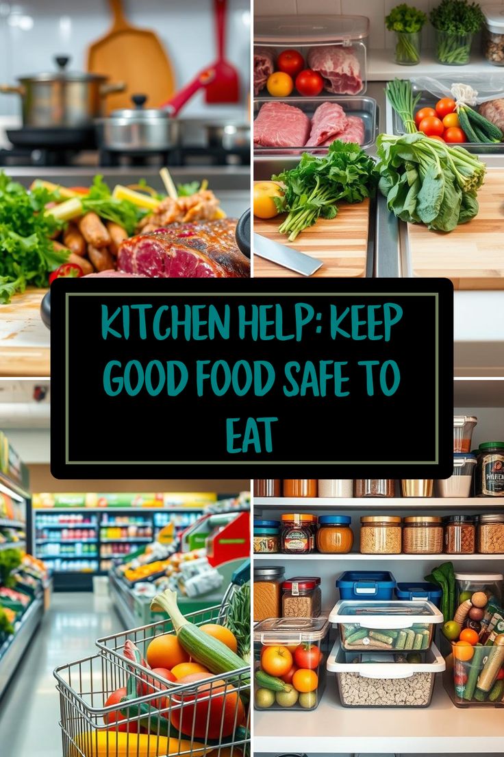 Kitchen Help Keep Good Food Safe to Eat