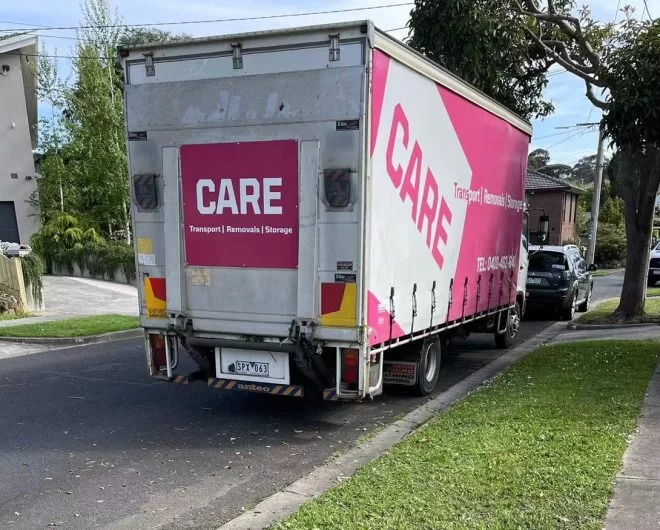rubbish collection truck Melbourne