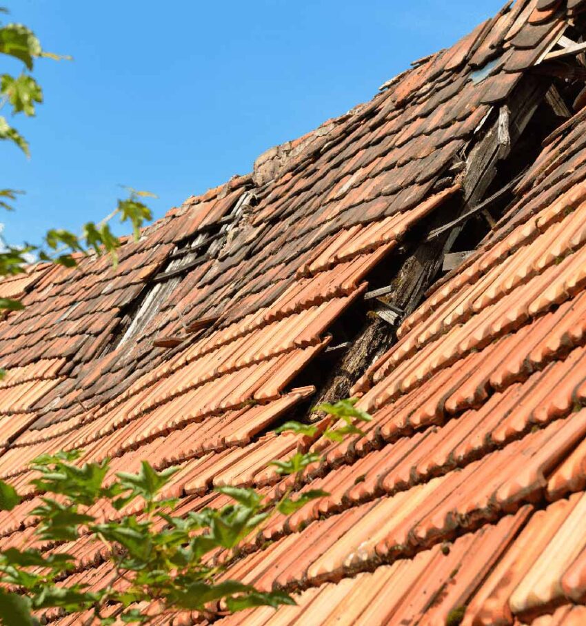 roof damage restoration