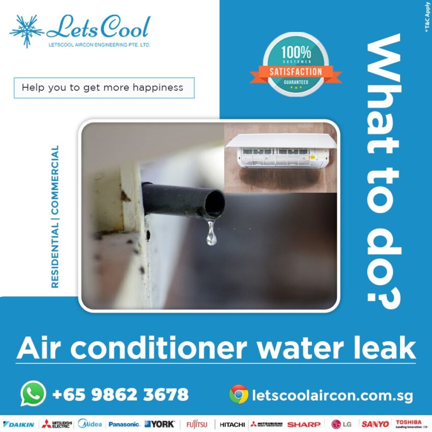 aircon water leak