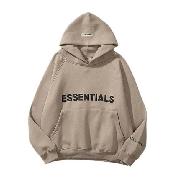 ESSENTIALS Oversized Hoodie brown 600x600 1