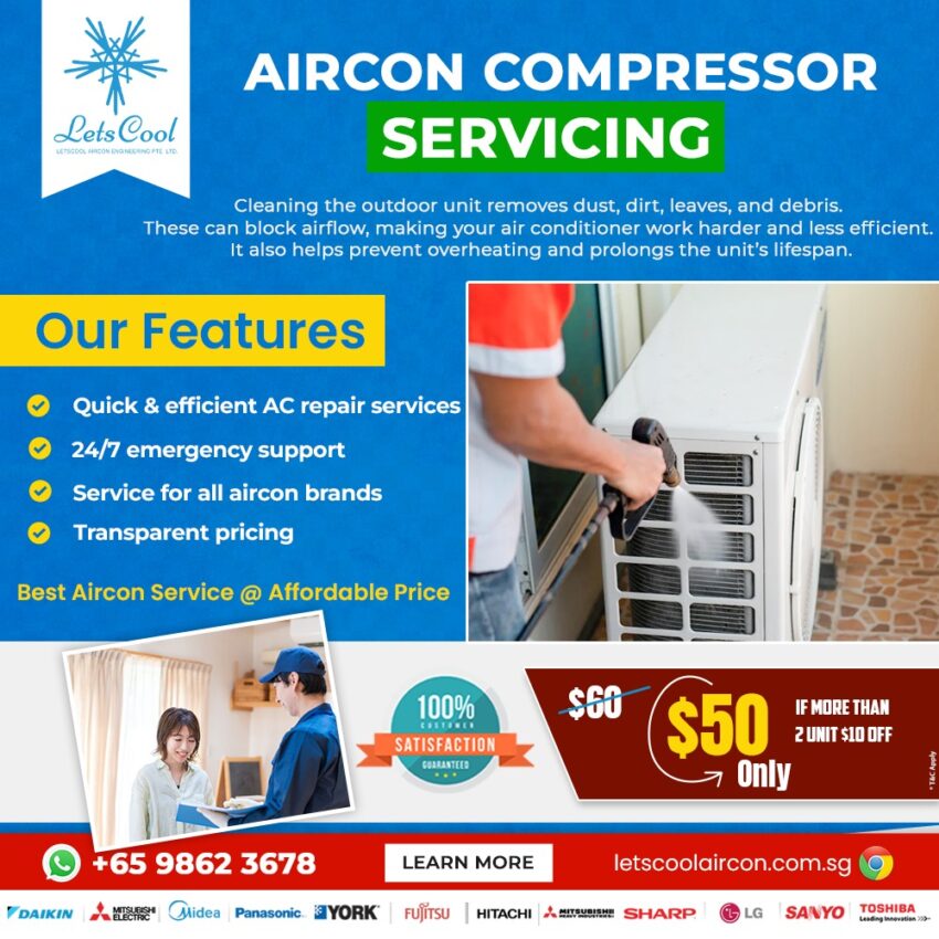 aircon compressor servicing
