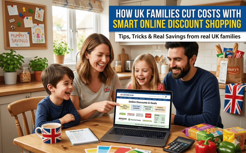 How UK Families Cut Costs with Smart Online Discount Shoppin