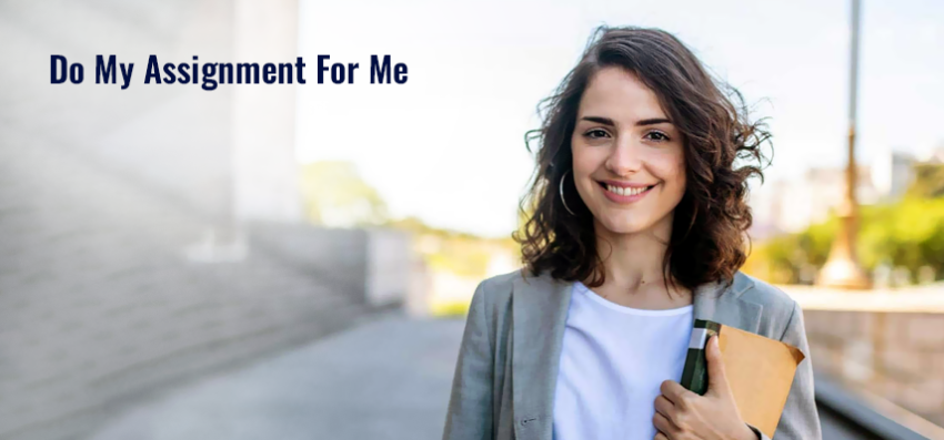 do my assignment for me